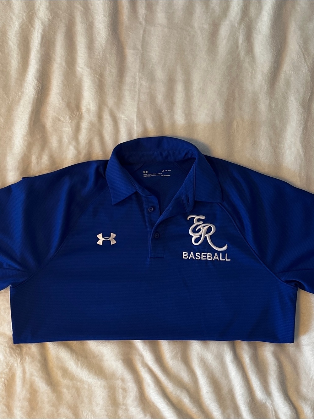 UnderArmour - Embry Riddle Baseball Polo / Size Large